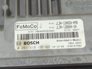 2018-2020 Ford F-150 PCM Engine Control Computer ECU ECM PCU OEM P/N:JL3A-12A650-AMB JL3A-12B684-GA Fits Fits 2018 2019 2020 OEM Used Auto Parts