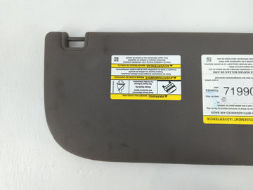 2019 Ford F-150 Sun Visor Shade Replacement Passenger Right Mirror Fits OEM Used Auto Parts