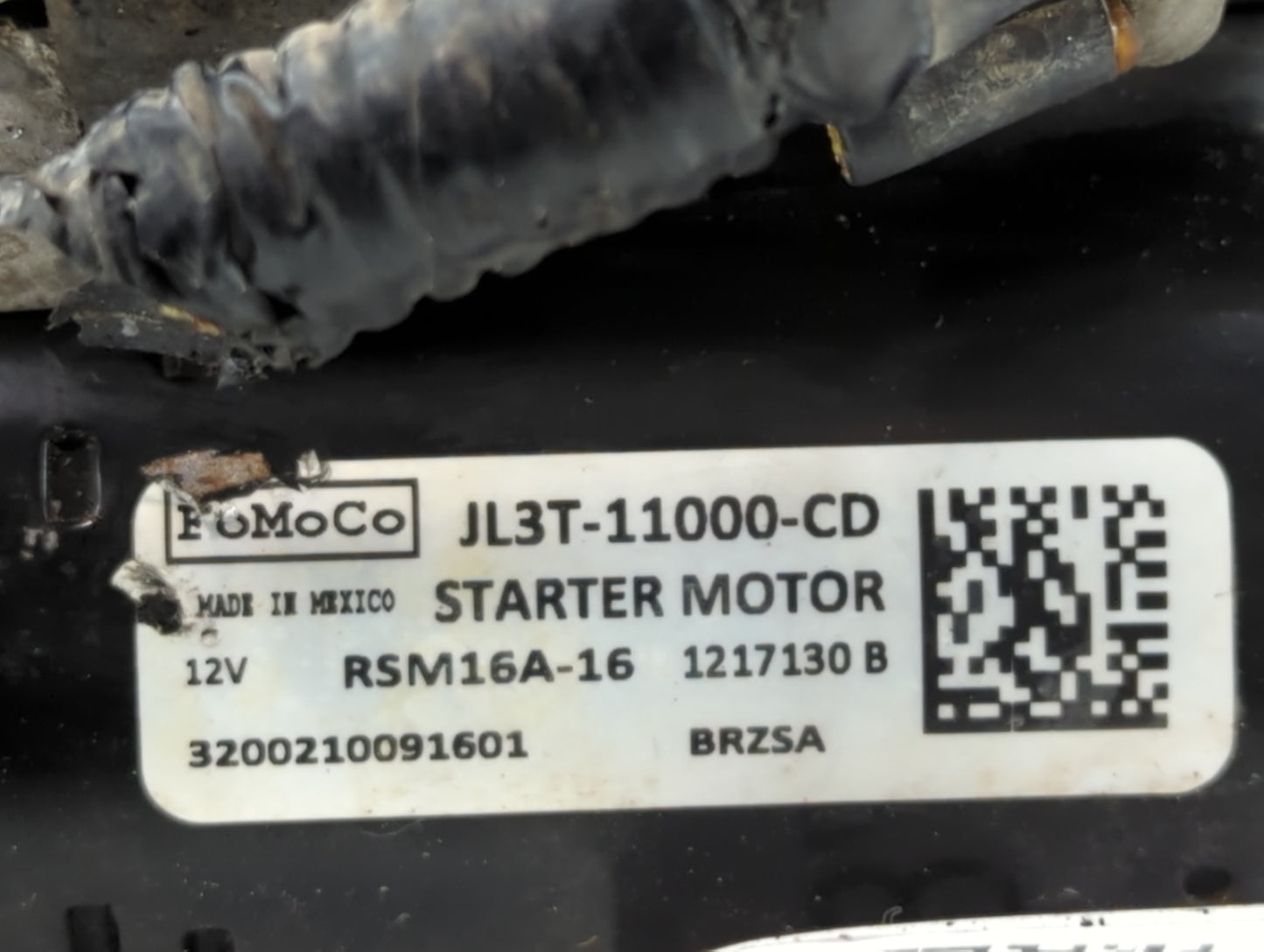 2018-2020 Ford F-150 Car Starter Motor Solenoid OEM P/N:JL3T-11000-CD Fits Fits 2018 2019 2020 OEM Used Auto Parts - Oemused