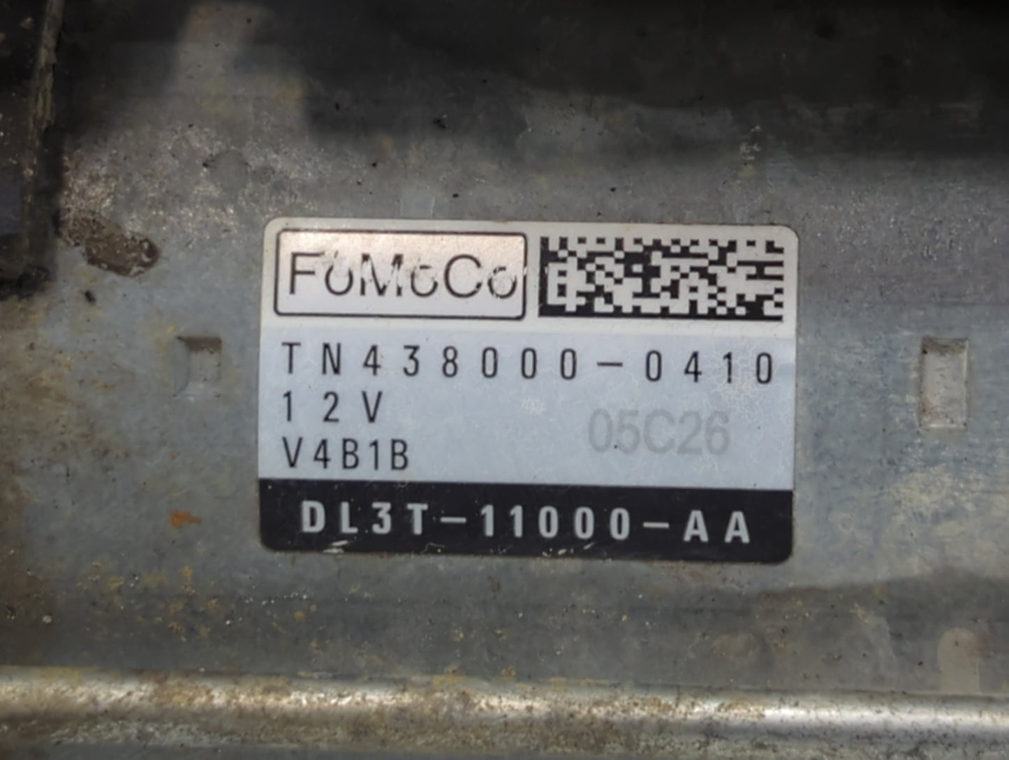 2013-2019 Ford F-250 Super Duty Car Starter Motor Solenoid OEM P/N:438000-0410 DL3T-11000-AA Fits OEM Used Auto Parts - Oemu