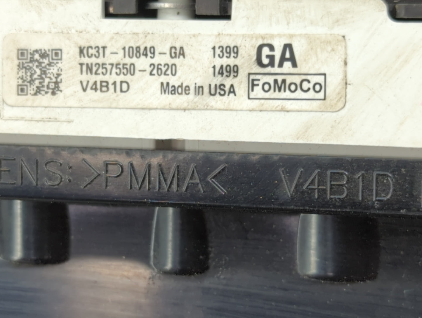 2019 Ford F250sd Instrument Cluster Speedometer Gauges P/N:KC3T-10849-GA TN257550-2620 Miles:138K Fits OEM Used Auto Parts -