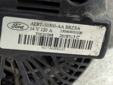 2014-2019 Ford Fiesta Alternator Replacement Generator Charging Assembly Engine OEM P/N:2608513C Fits OEM Used Auto Parts
