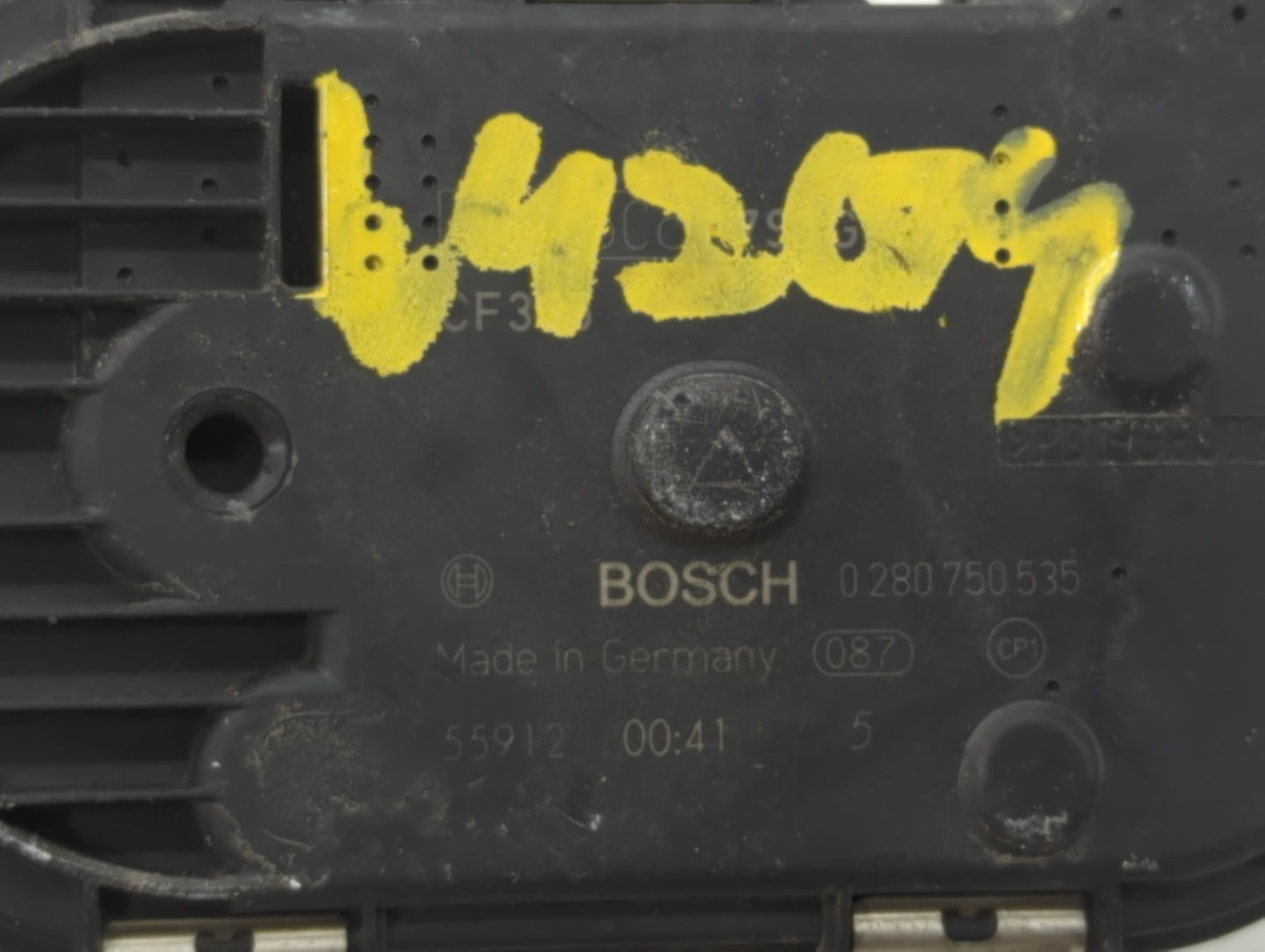 2014-2019 Ford Fiesta Throttle Body P/N:0 280 750 535 Fits Fits 2013 2014 2015 2016 2017 2018 2019 OEM Used Auto Parts - Oem