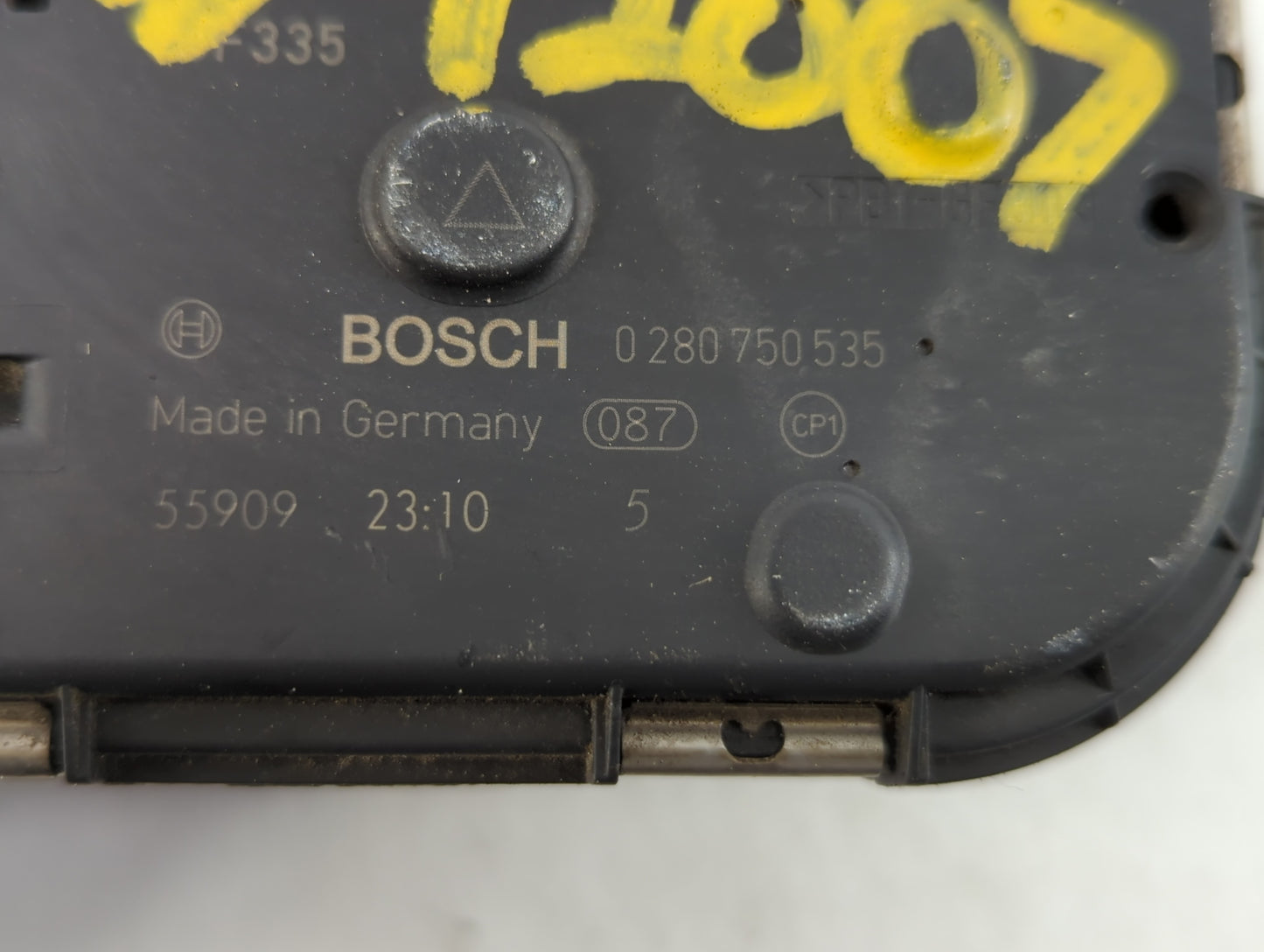 2014-2019 Ford Fiesta Throttle Body P/N:0 280 750 535 Fits Fits 2013 2014 2015 2016 2017 2018 2019 OEM Used Auto Parts - Oem