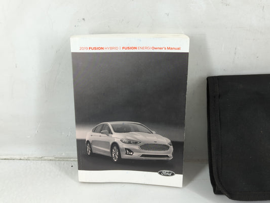 2019 Ford Fusion Owners Manual Book Guide P/N:KE5J 19A321 HA OEM Used Auto Parts