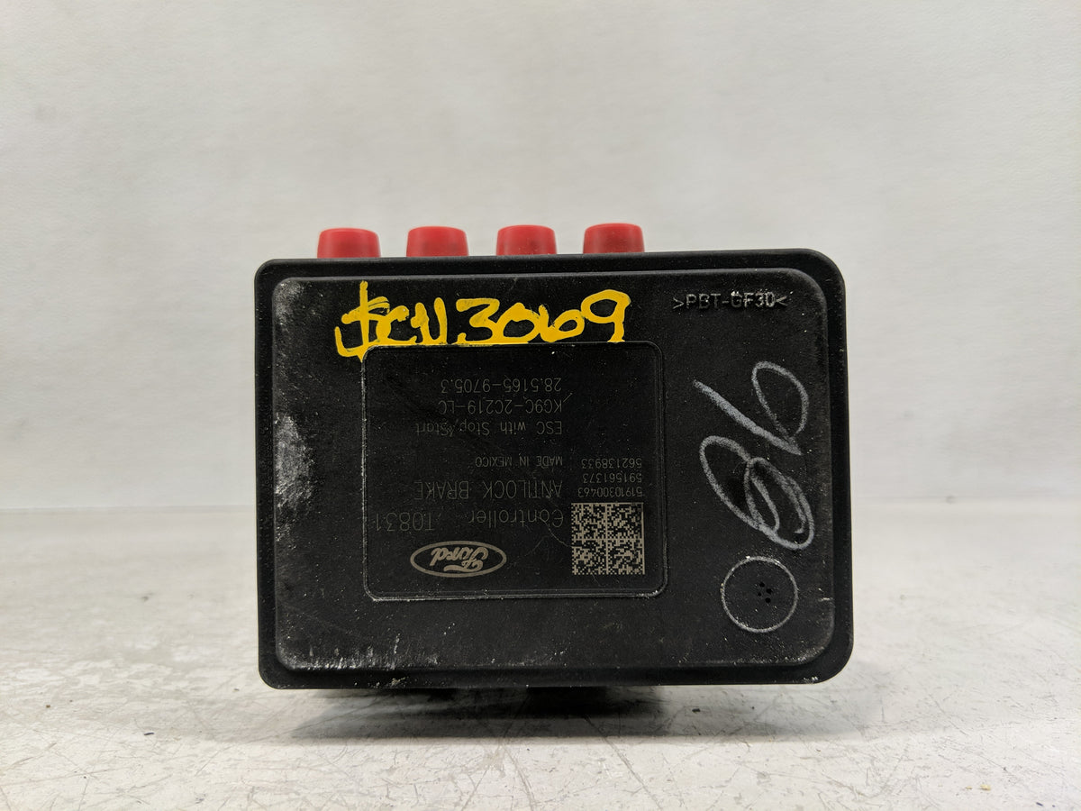 2019-2020 Ford Fusion Anti-Lock Brake ABS Pump Module Actuator OEM P/N:KG9C-2B373-LC Fits Fits 2019 2020 OEM Used Auto Parts