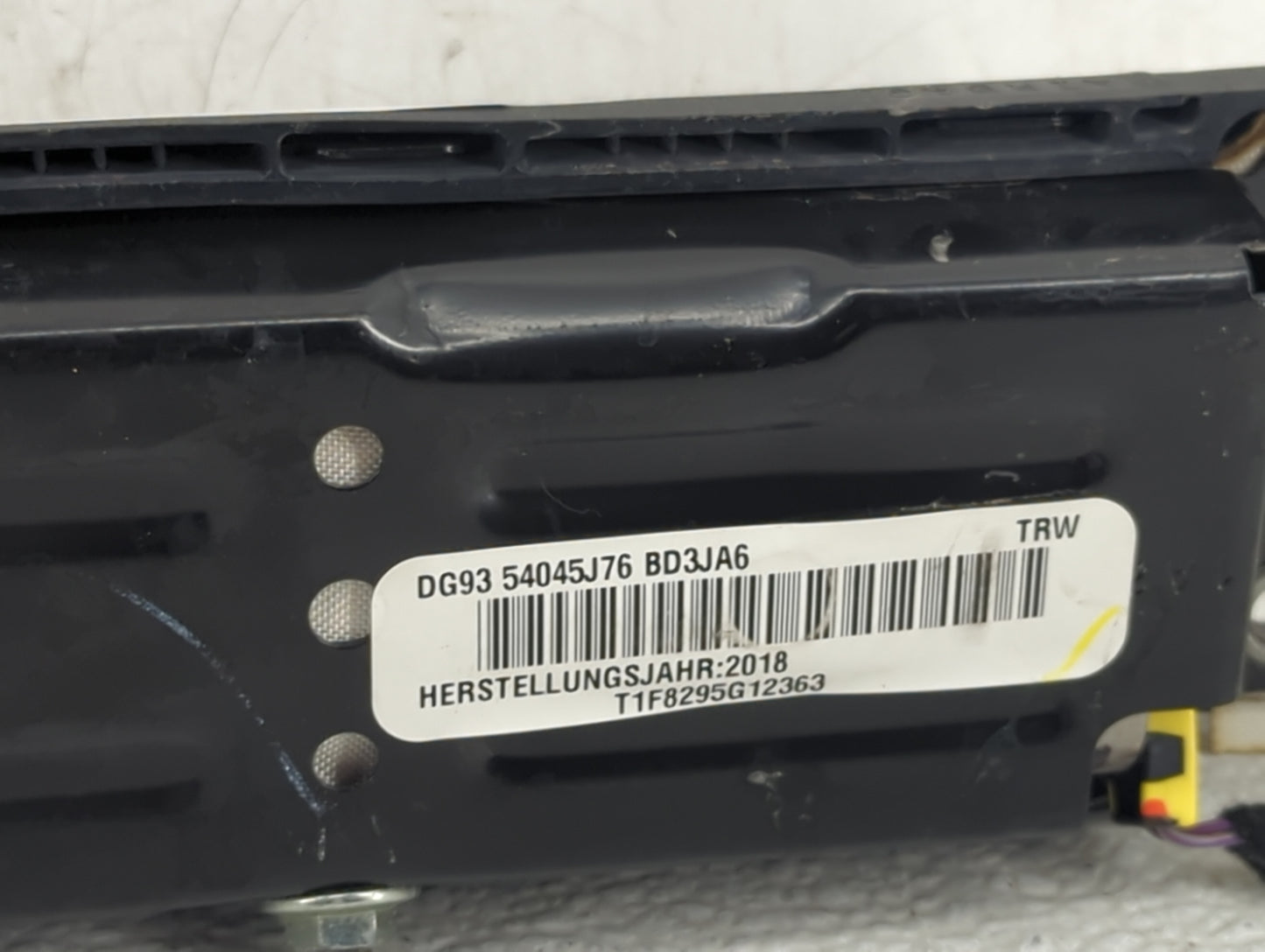 2019 Ford Fusion Air Bag Passenger Right Dashboard OEM P/N:DG93 54045J76 BD3JA6 T1F8295G12363 Fits OEM Used Auto Parts - Oem