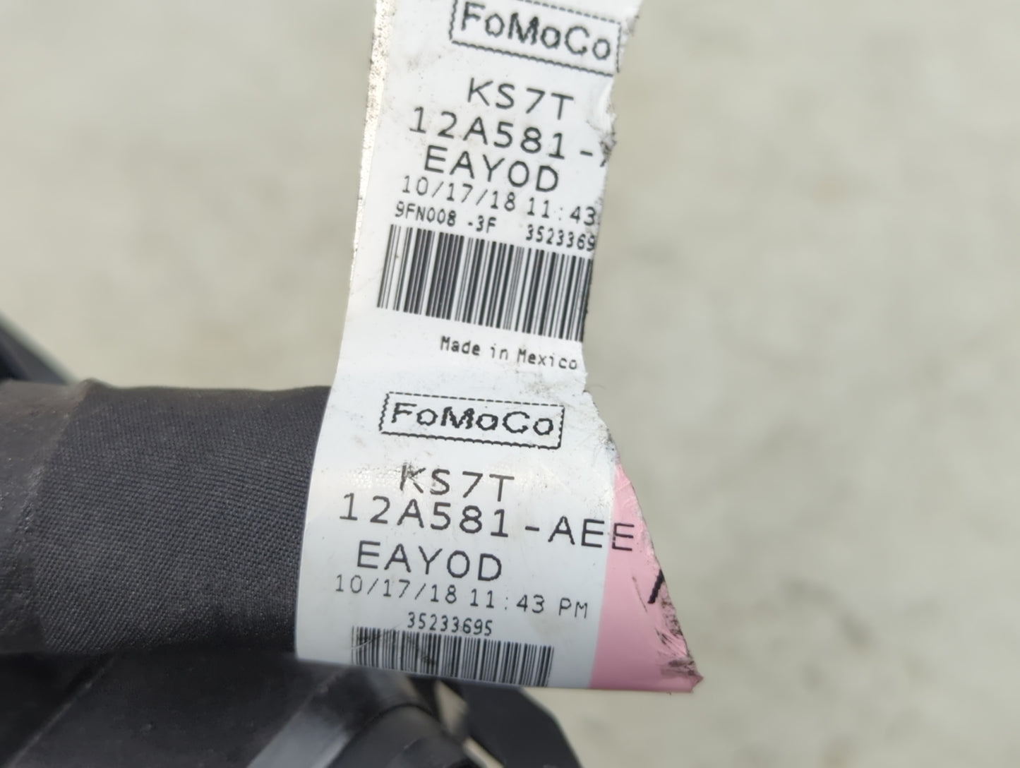 2017-2020 Ford Fusion Fusebox Fuse Box Panel Relay Module P/N:KS7T-12A581-AEE KS7T-12A581-A Fits Fits 2017 2018 2019 2020 OE