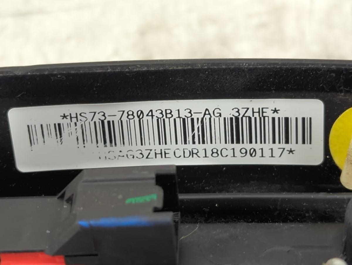 2019 Ford Fusion Air Bag Driver Left Steering Wheel Mounted Black - Oemusedautoparts1.com