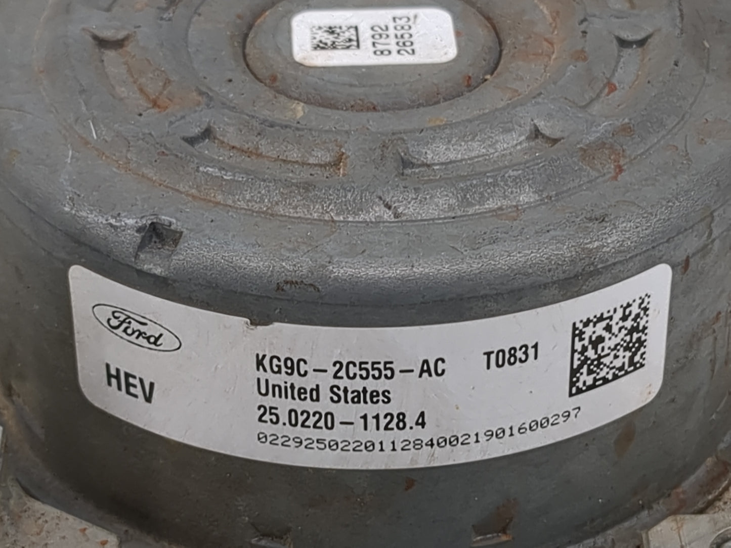 2019-2020 Ford Fusion ABS Pump Control Module Replacement P/N:KG9C-2C555-AC 25.0220-1128.4 Fits Fits 2019 2020 OEM Used Auto