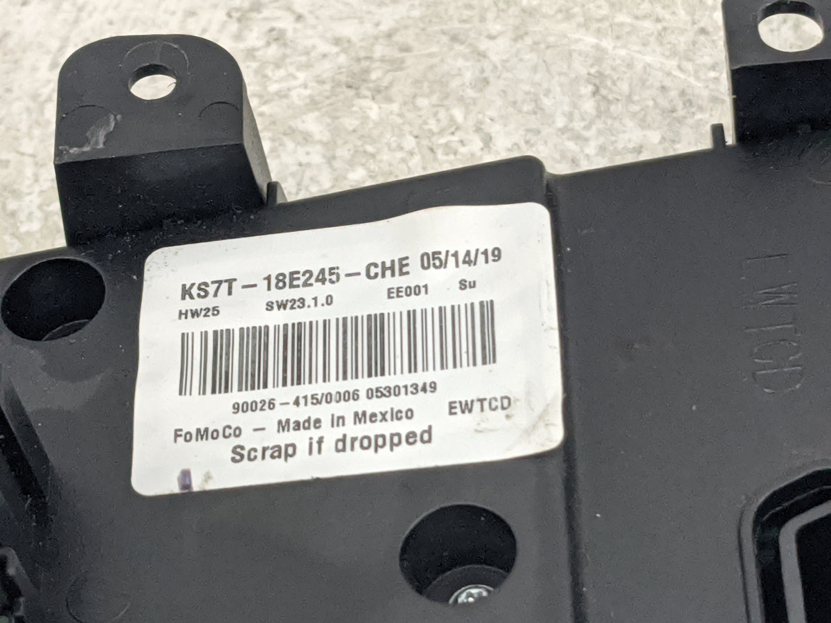 2019-2020 Ford Fusion Radio Control Panel 1507335 - Oemusedautoparts1.com