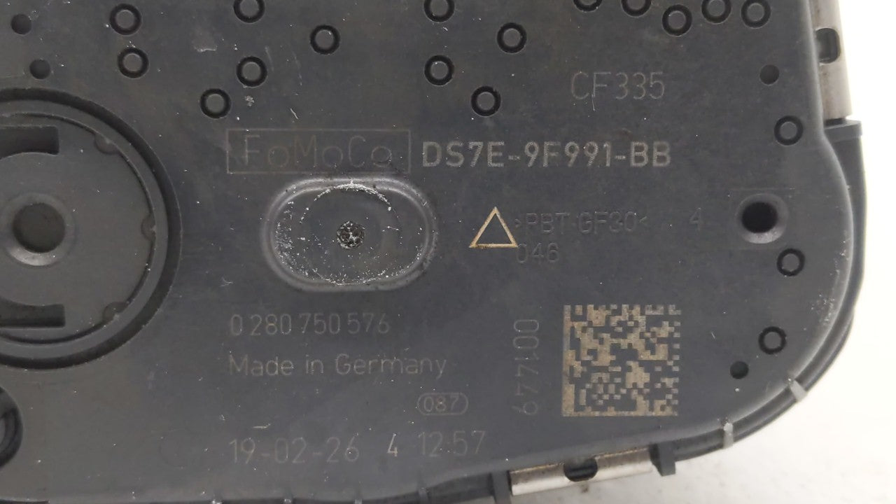 2014-2019 Ford Fusion Throttle Body P/N:DS7E-9F991-BB Fits Fits 2014 2015 2016 2017 2018 2019 OEM Used Auto Parts - Oemuseda