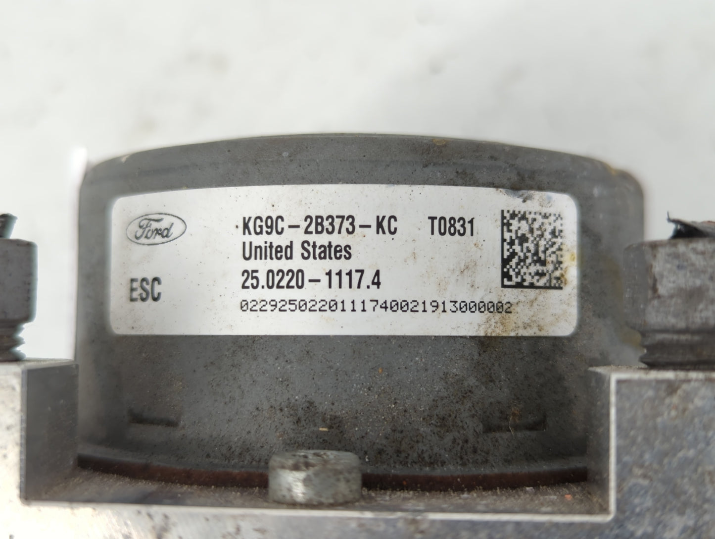 2019-2020 Ford Fusion ABS Pump Control Module Replacement P/N:KG9C-2B373-KC Fits Fits 2019 2020 OEM Used Auto Parts - Oemuse