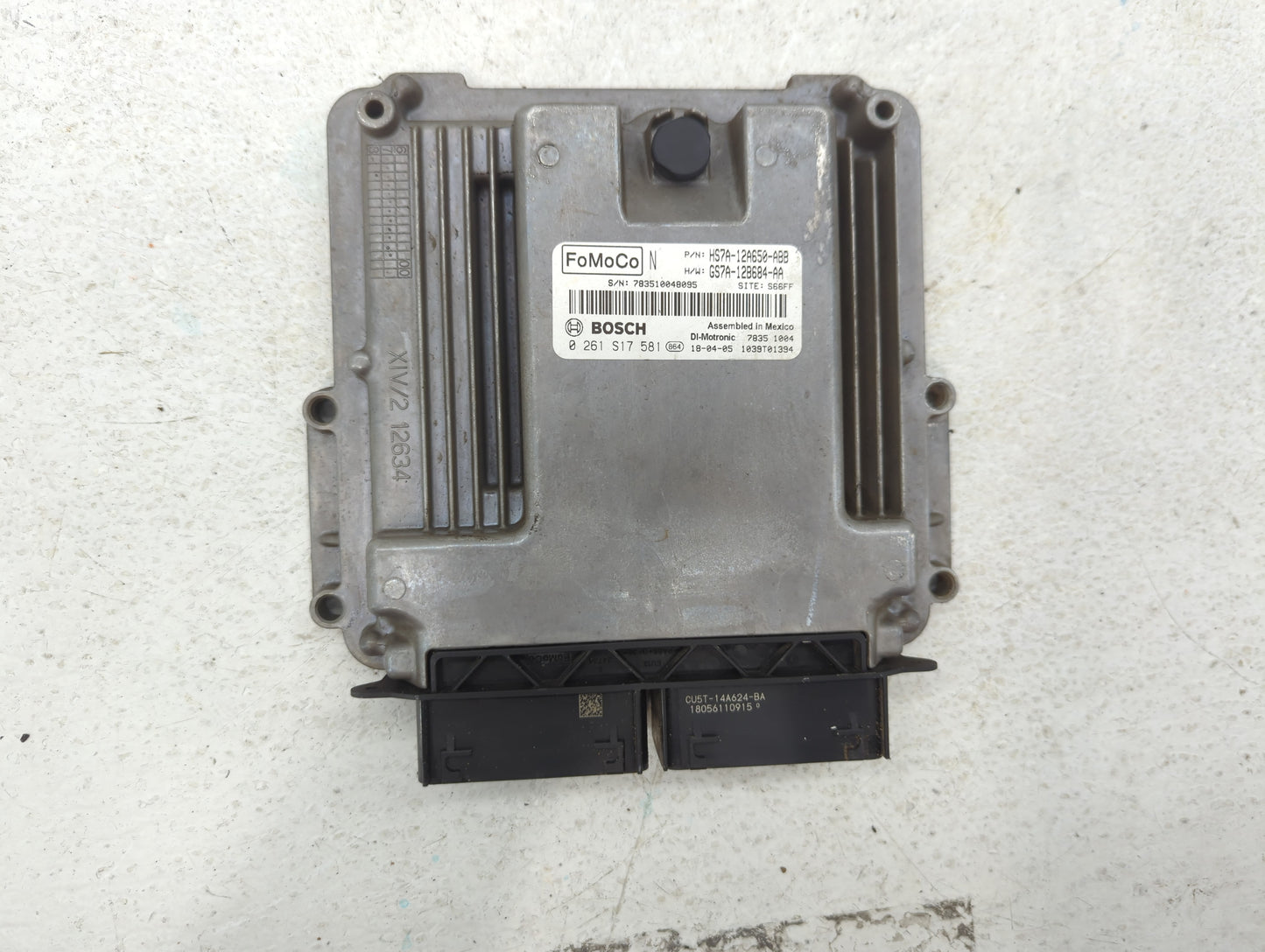 2017-2019 Ford Fusion PCM Engine Control Computer ECU ECM PCU OEM P/N:HS7A-12A650-ABB Fits Fits 2017 2018 2019 OEM Used Auto