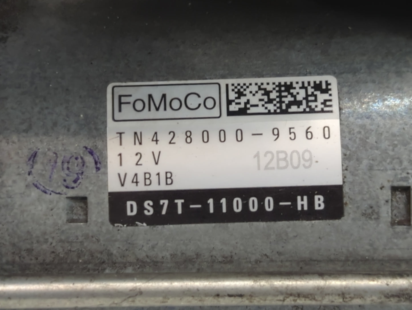 2013-2020 Ford Fusion Car Starter Motor Solenoid OEM P/N:TN428000-9560 DS7T-11000-HB Fits OEM Used Auto Parts - Oemusedautop