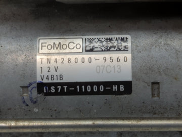 2013-2020 Ford Fusion Car Starter Motor Solenoid OEM P/N:428000-9560 S7T-11000-HB Fits OEM Used Auto Parts