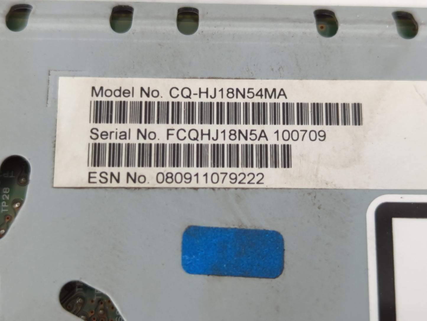 2017-2020 Ford Fusion Radio AM FM Cd Player Receiver Replacement P/N:HS7T-18E243-KD Fits Fits 2017 2018 2019 2020 OEM Used A