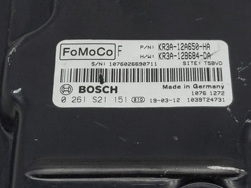 2015-2017 Ford Mustang PCM Engine Control Computer ECU ECM PCU OEM P/N:KR3A-12A650-HA 0 261 S21 151 Fits OEM Used Auto Parts