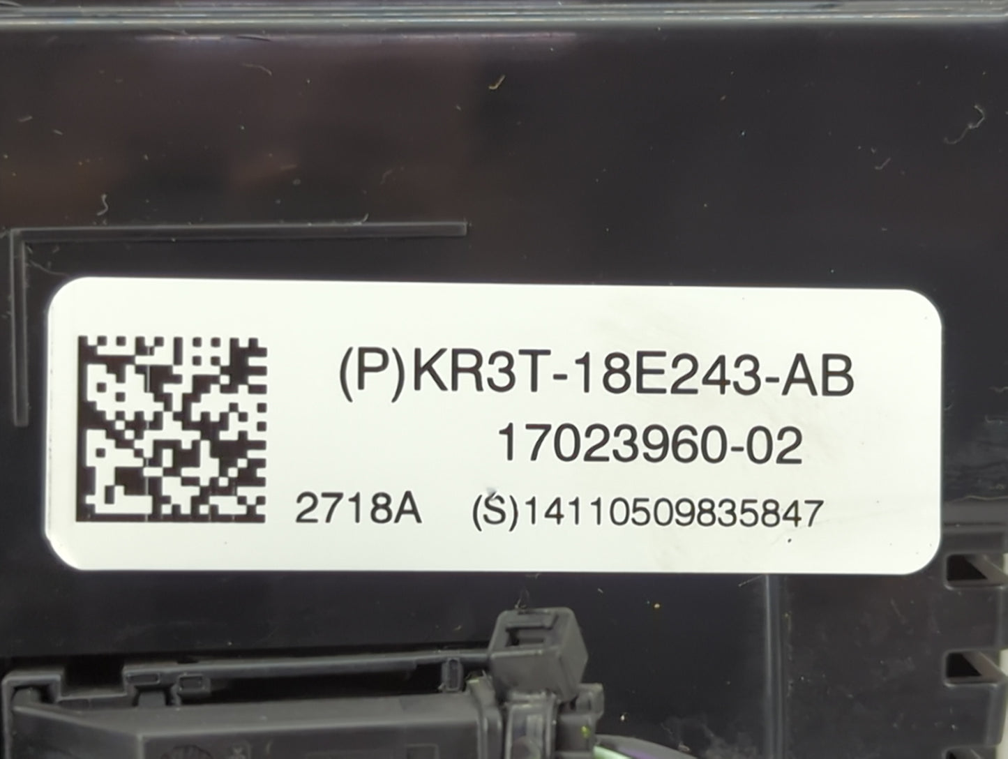 2019-2019 Ford Mustang Radio Control Panel - Oemusedautoparts1.com