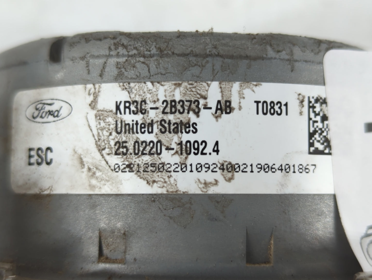 2019-2022 Ford Mustang ABS Pump Control Module Replacement P/N:MR3C-2B373-AB Fits Fits 2019 2020 2021 2022 OEM Used Auto Par