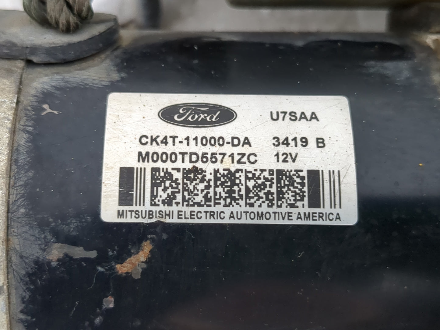2015-2020 Ford Transit-150 Car Starter Motor Solenoid OEM P/N:CK4T-11000-DA Fits Fits 2015 2016 2017 2018 2019 2020 OEM Used