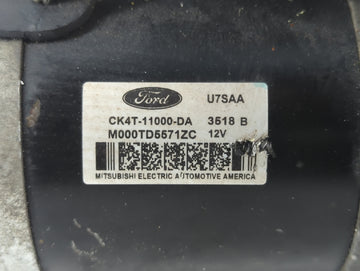 2015-2020 Ford Transit-150 Car Starter Motor Solenoid OEM P/N:CK4T-11000-DA Fits Fits 2015 2016 2017 2018 2019 2020 OEM Used Auto Parts