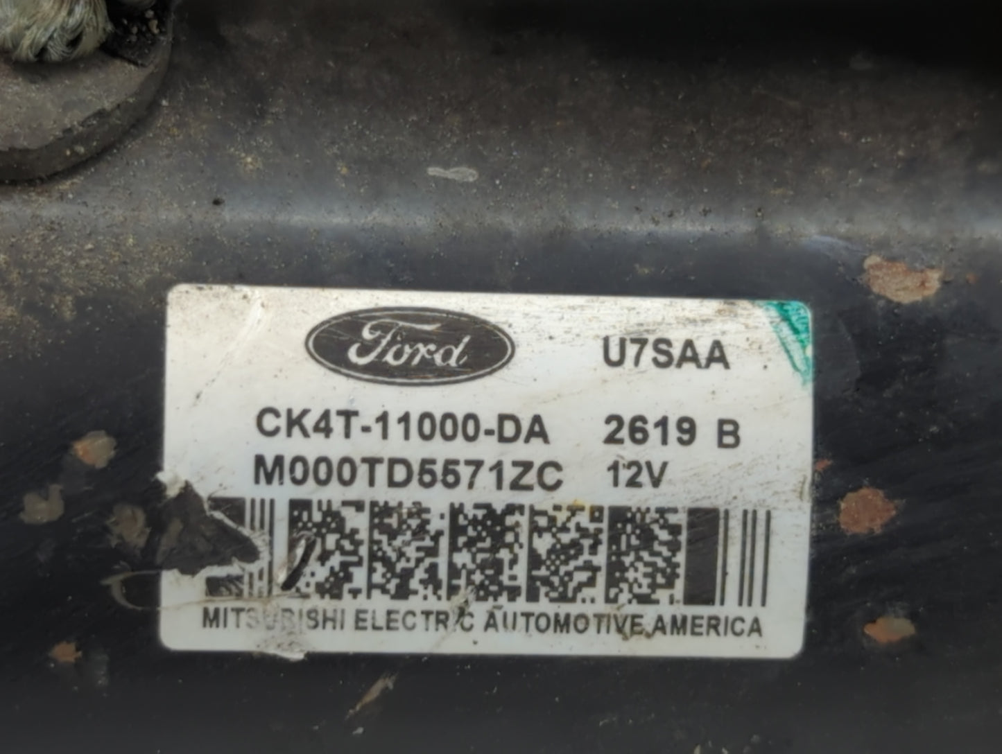 2015-2020 Ford Transit-250 Car Starter Motor Solenoid OEM P/N:M000TD5571ZC CK4T-11000-DA Fits Fits 2015 2016 2017 2018 2019