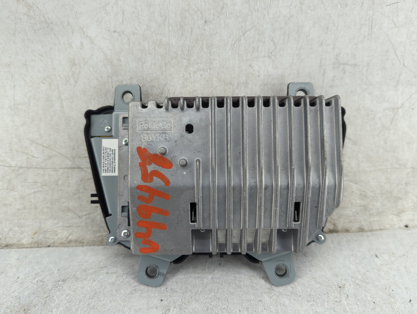 2019 Ford Transit 250 Radio AM FM Cd Player Receiver Replacement P/N:0228131 276097527 Fits Fits 2016 2017 2018 OEM Used Aut