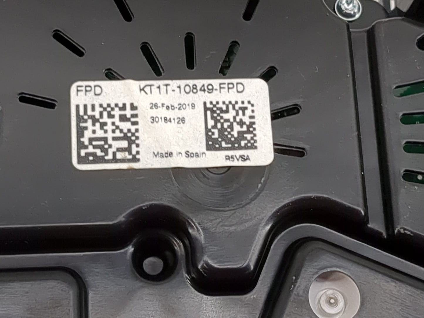 2019-2021 Ford Transit Connect Instrument Cluster Speedometer Gauges P/N:KT1T-10849-FPD Miles: Fits Fits 2019 2020 2021 OEM