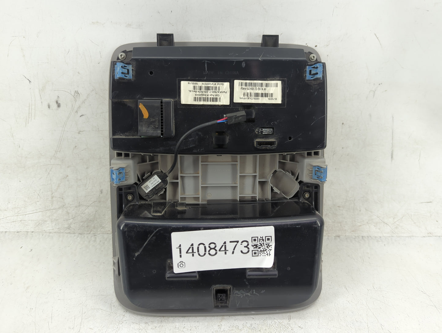 2017-2019 Gmc Acadia Overhead Roof Console 1408473 - Oemusedautoparts1.com
