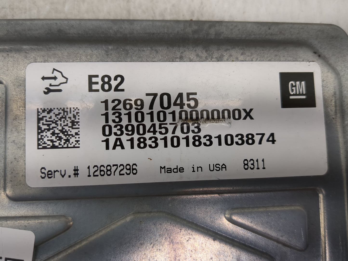 2017-2022 Gmc Acadia PCM Engine Control Computer ECU ECM PCU OEM P/N:12697045 12687296 Fits OEM Used Auto Parts - Oemusedaut