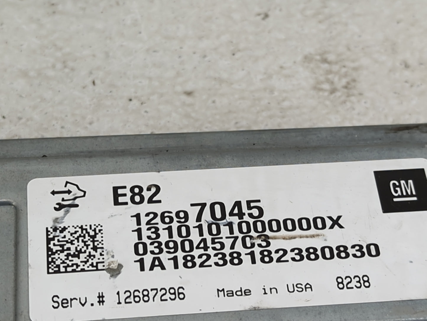 2017-2022 Gmc Acadia PCM Engine Control Computer ECU ECM PCU OEM P/N:12697045 12687296 Fits OEM Used Auto Parts - Oemusedaut