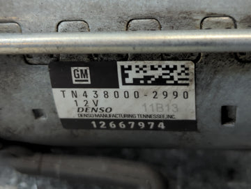 2017-2022 Gmc Acadia Car Starter Motor Solenoid OEM P/N:12667974 TN438000-2990 Fits Fits 2016 2017 2018 2019 2020 2021 2022 OEM Used Auto Parts