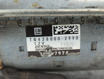 2017-2022 Gmc Acadia Car Starter Motor Solenoid OEM P/N:TN438000-2990 Fits Fits 2016 2017 2018 2019 2020 2021 2022 OEM Used Auto Parts