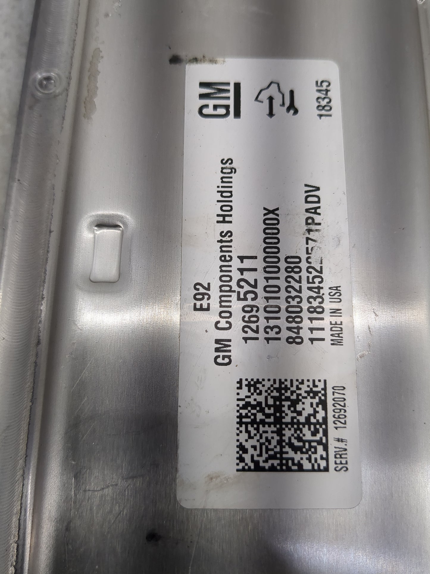 2019 Gmc Savana 2500 PCM Engine Control Computer ECU ECM PCU OEM P/N:12695211 13101010000000X, 848032280 Fits Fits 2018 2020
