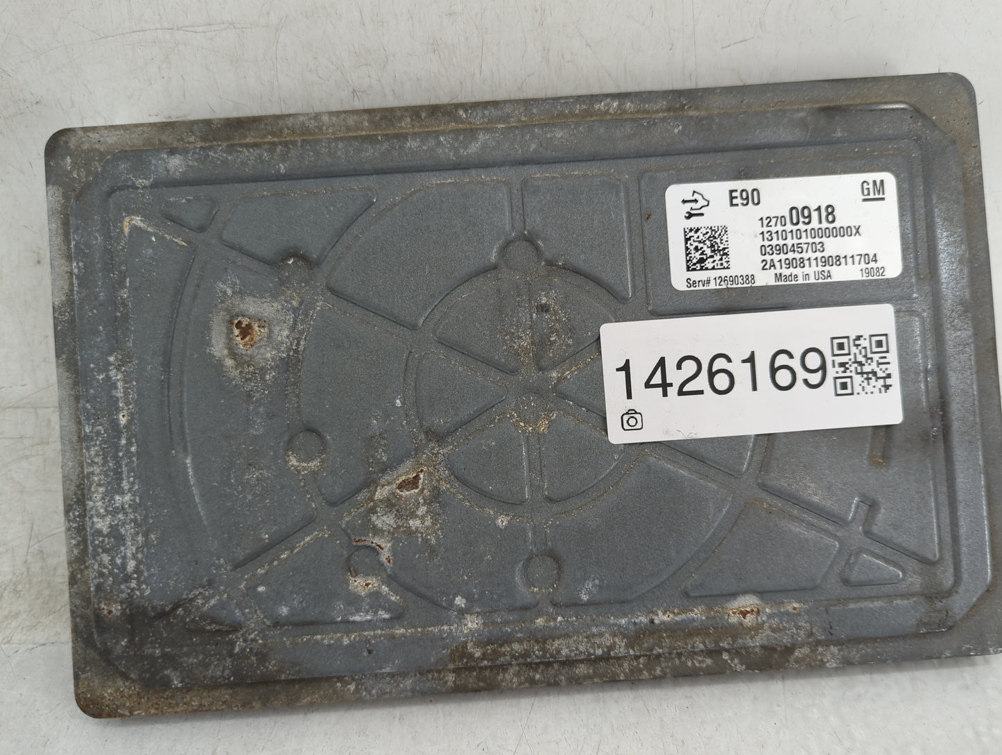 2019-2021 Gmc Sierra 1500 PCM Engine Control Computer ECU ECM PCU OEM P/N:039045703 12700918 Fits Fits 2019 2020 2021 OEM Us