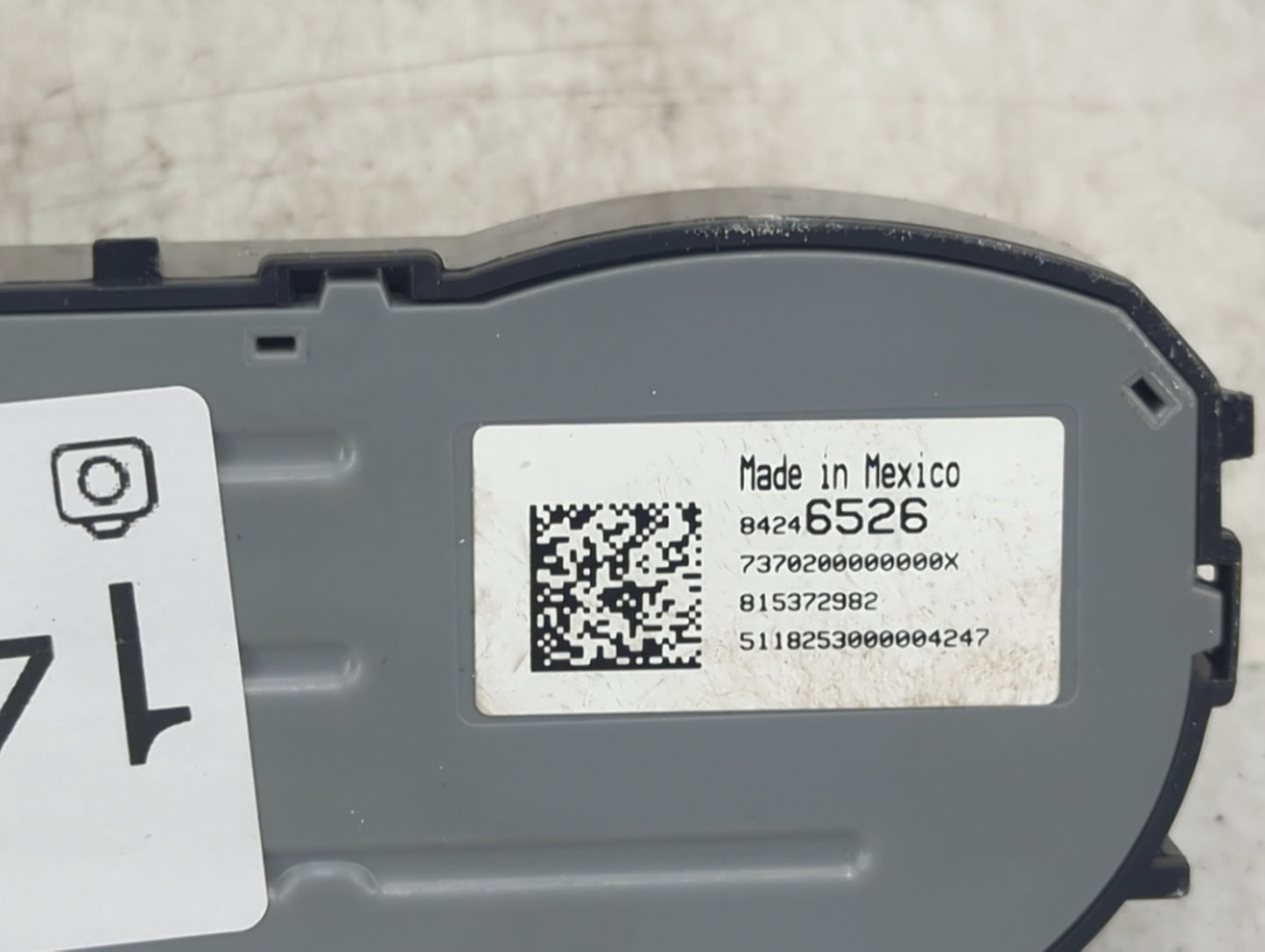 2019 Gmc Terrain Climate Control Module Temperature AC/Heater Replacement P/N:84246526 Fits Fits 2017 2018 2020 2021 2022 OE