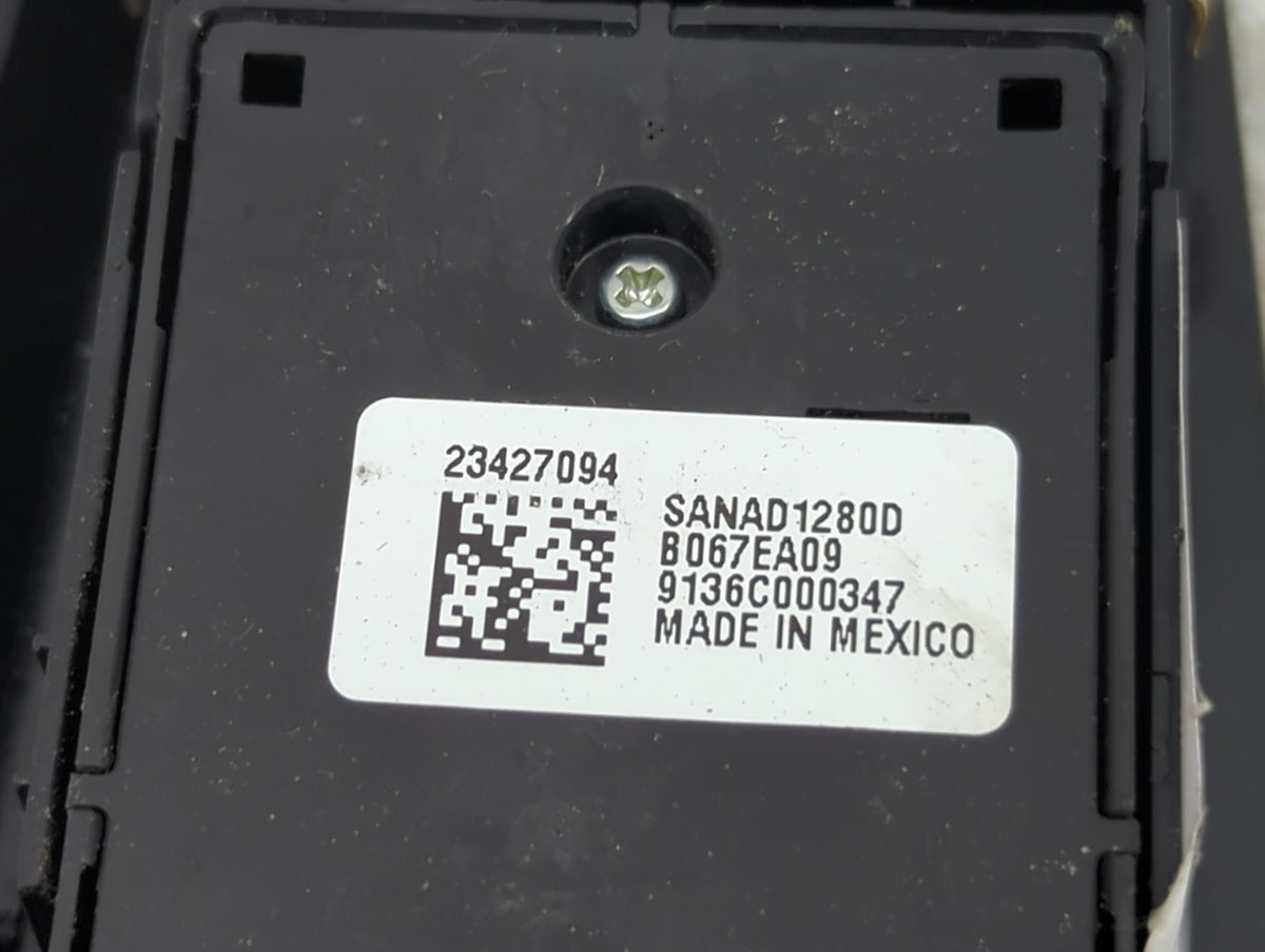 2015-2020 Gmc Yukon Master Power Window Switch Replacement Driver Side Left P/N:23427094 SANAD1280D Fits OEM Used Auto Parts