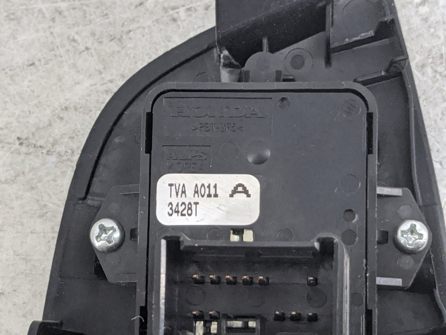 2018-2022 Honda Accord Master Power Window Switch Replacement Driver Side Left P/N:TVA A011 Fits Fits 2018 2019 2020 2021 20
