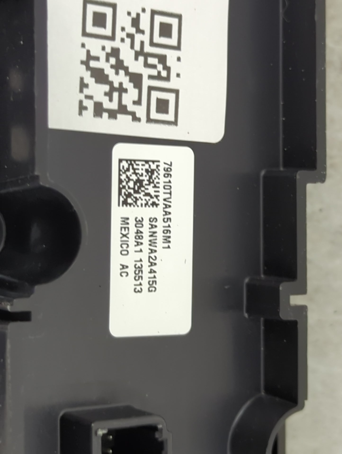 2018-2022 Honda Accord Climate Control Module Temperature AC/Heater Replacement P/N:79610TVAA516M1 SANWA2A415G Fits OEM Used