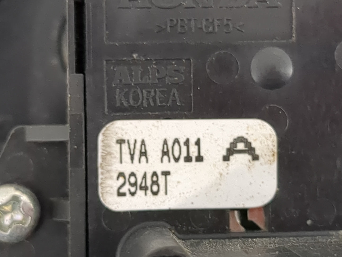 2018-2022 Honda Accord Master Power Window Switch Replacement Driver Side Left P/N:TVA A011 Fits Fits 2018 2019 2020 2021 20