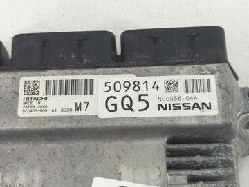 2019 Honda Accord PCM Engine Control Computer ECU ECM PCU OEM P/N:509814GQ5 NEC036-044 Fits OEM Used Auto Parts