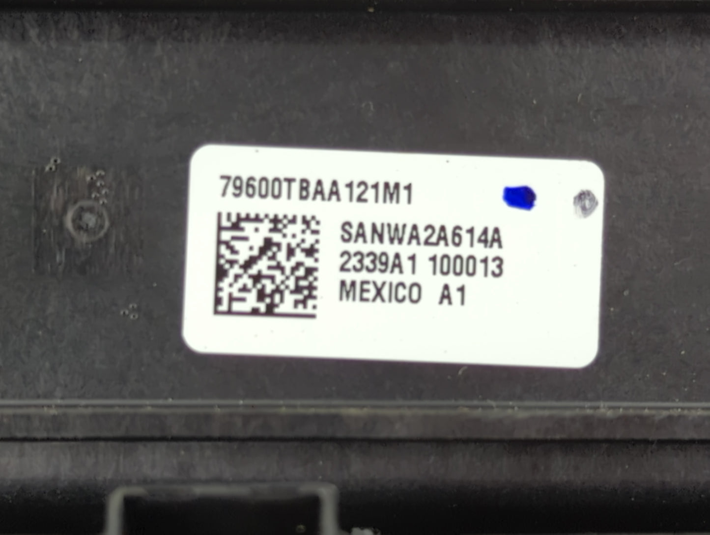 2016-2021 Honda Civic Climate Control Module Temperature AC/Heater Replacement P/N:79600TBAA121M1 Fits OEM Used Auto Parts -