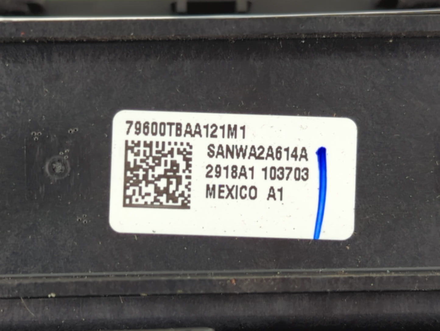 2016-2021 Honda Civic Climate Control Module Temperature AC/Heater Replacement P/N:SANWA2A614A 79600TBAA121M1 Fits OEM Used