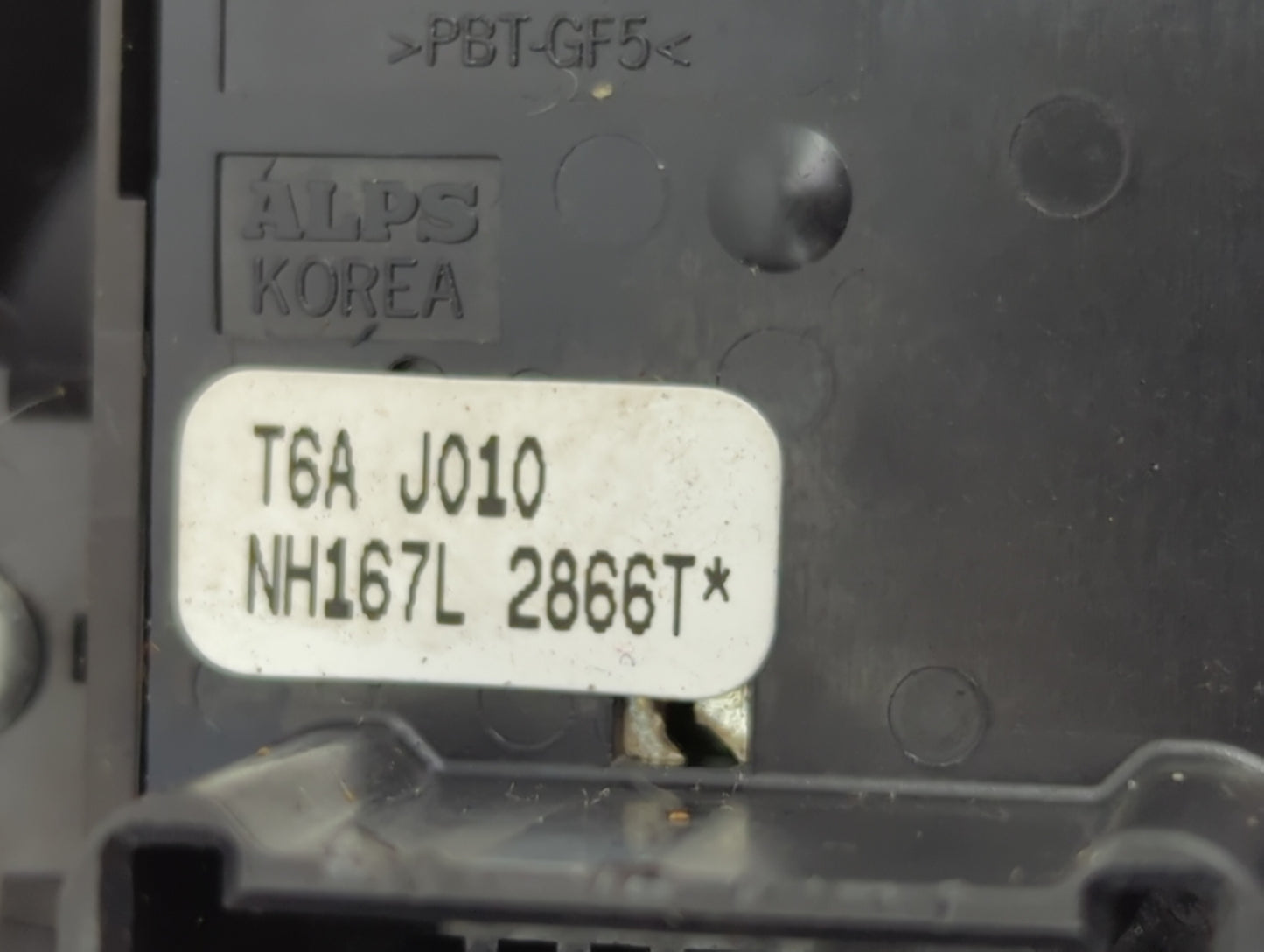 2017-2021 Honda Civic Master Power Window Switch Replacement Driver Side Left P/N:T6A J010 83595TGGA1 Fits OEM Used Auto Par