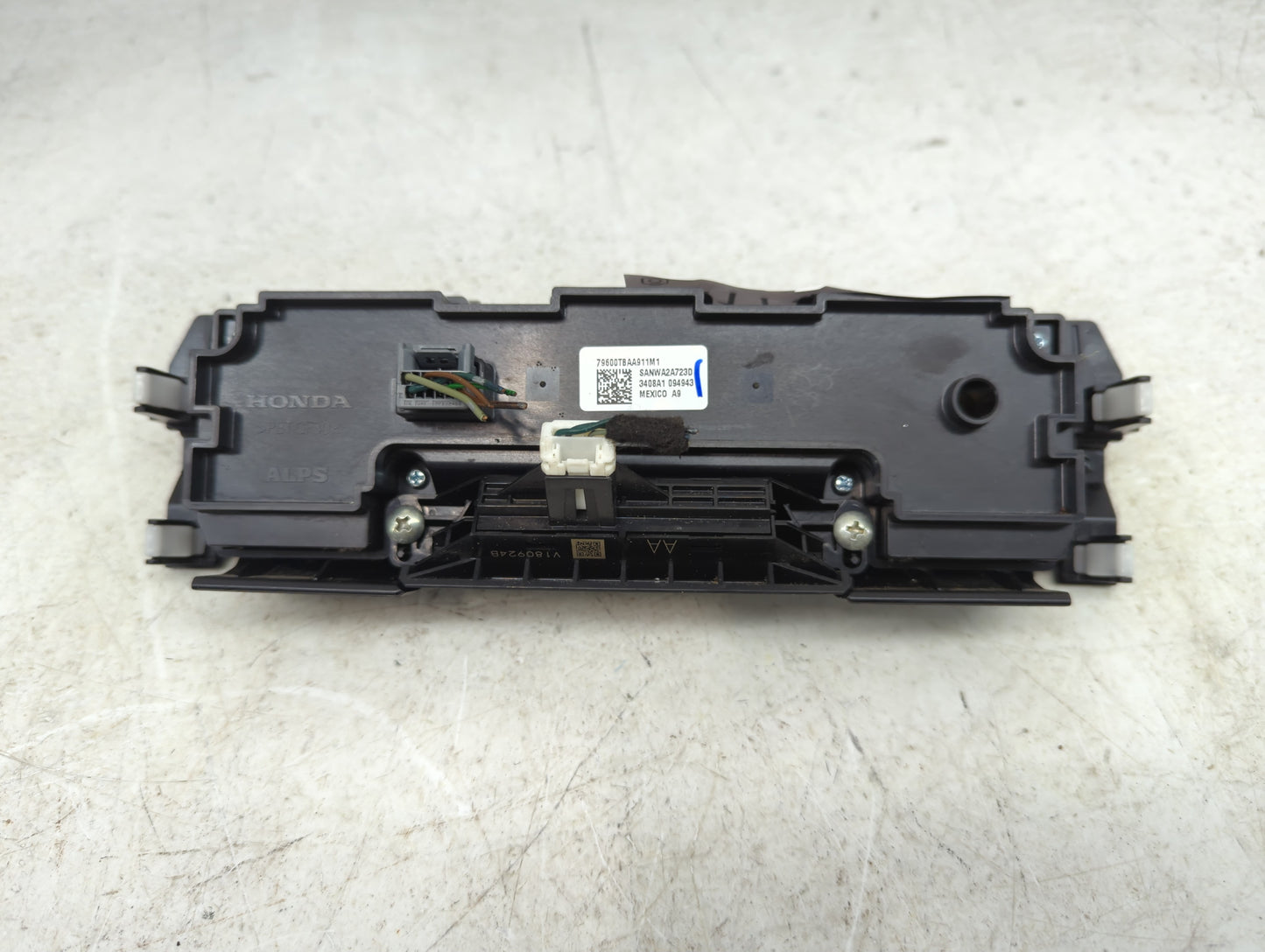 2019-2021 Honda Civic Climate Control Module Temperature AC/Heater Replacement P/N:79600TBAA911M1 Fits Fits 2019 2020 2021 O