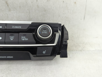 2019-2021 Honda Civic Climate Control Module Temperature AC/Heater Replacement P/N:79600TBAA911M1 Fits Fits 2019 2020 2021 OEM Used Auto Parts