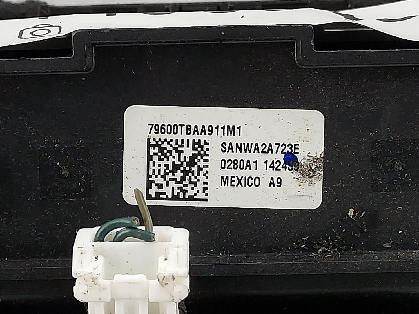 2019-2021 Honda Civic Climate Control Module Temperature AC/Heater Replacement P/N:79600TBAA911M1 SANWA2A723E Fits OEM Used