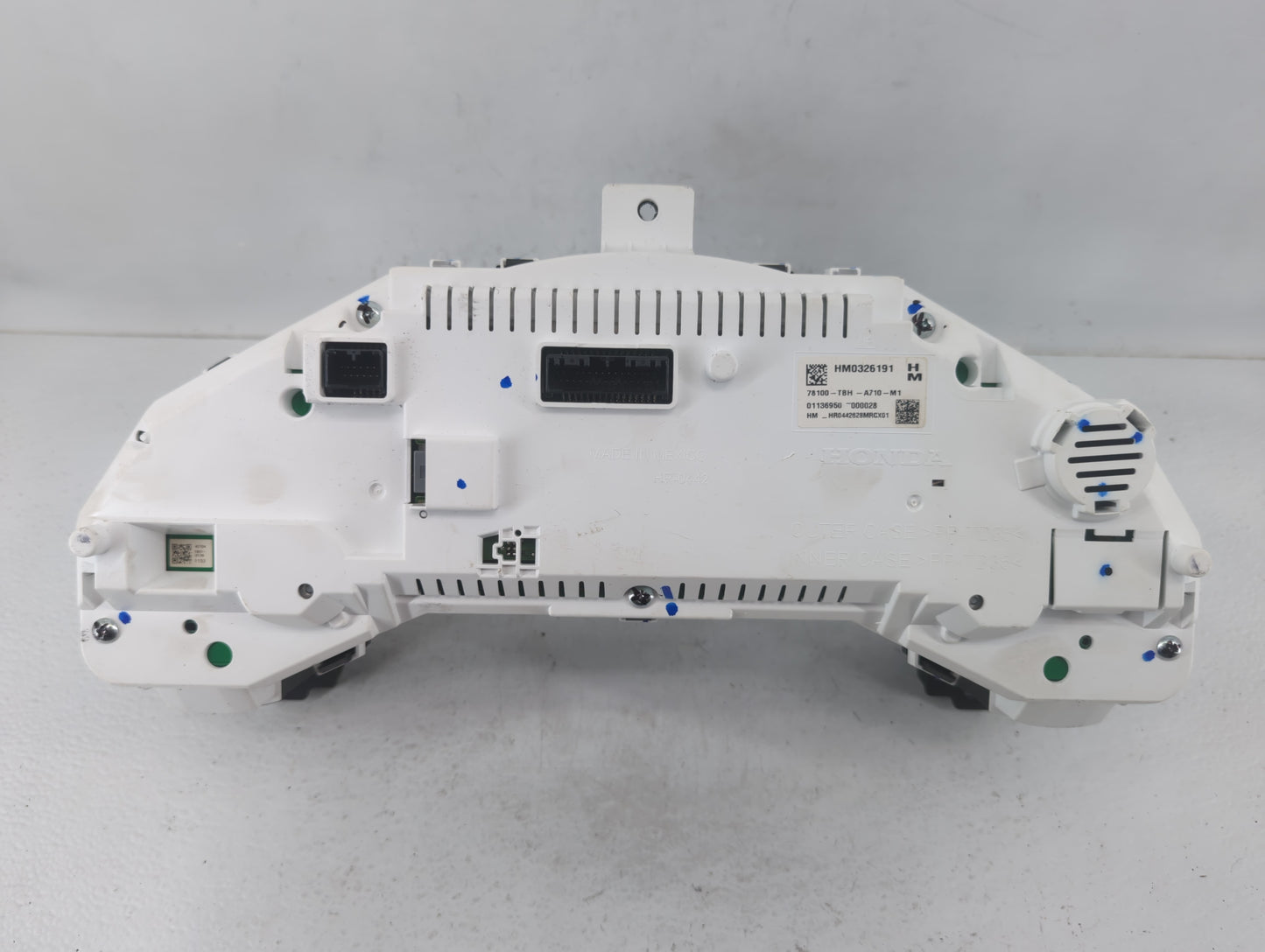 2019-2020 Honda Civic Instrument Cluster Speedometer Gauges P/N:78100-TBH-A710-M1 Fits Fits 2019 2020 OEM Used Auto Parts -