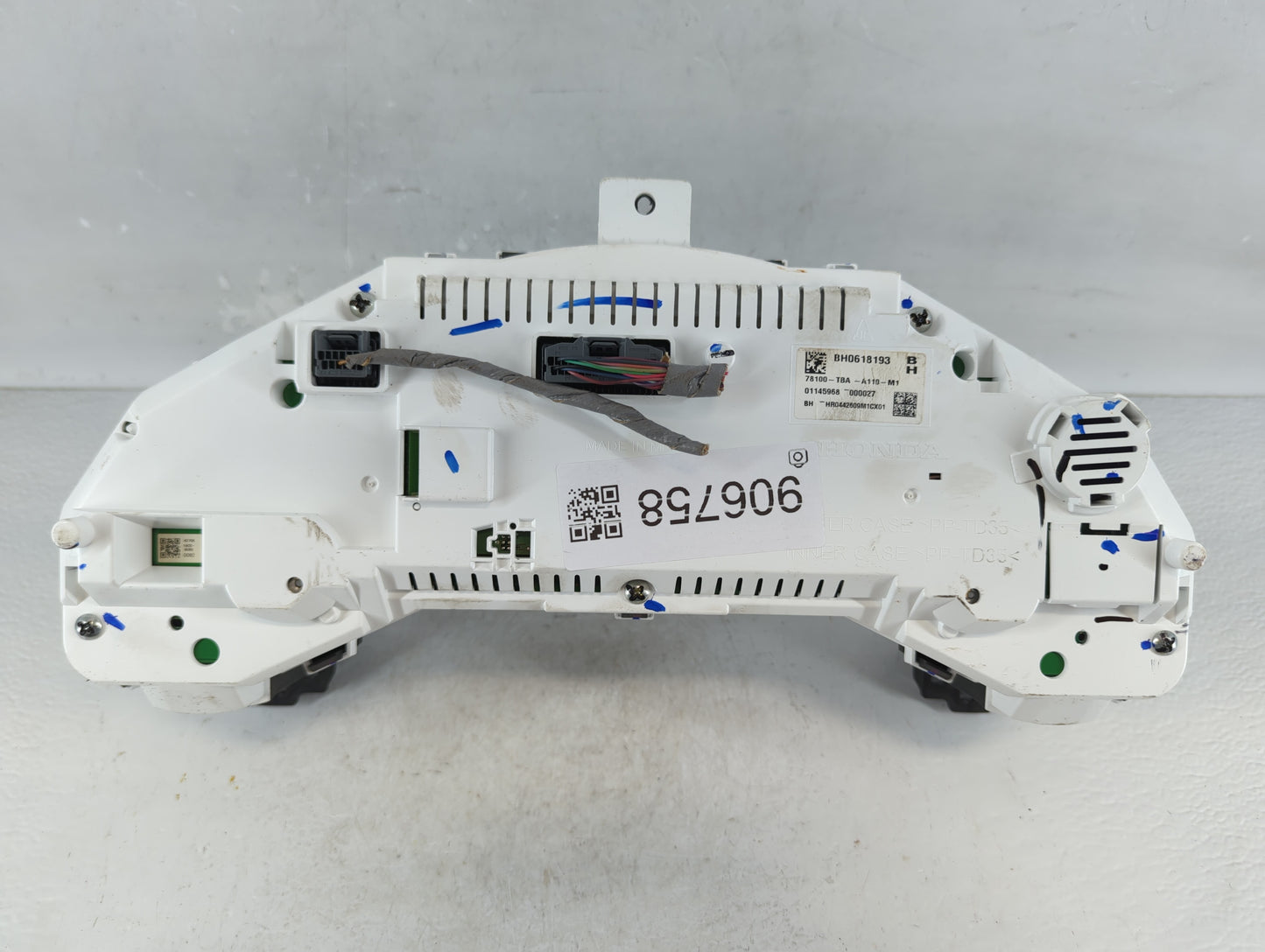 2019-2021 Honda Civic Instrument Cluster Speedometer Gauges P/N:78100-TBA-A110-M1 Fits Fits 2019 2020 2021 OEM Used Auto Par